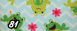 81. Chevron Frogs - Click to view larger